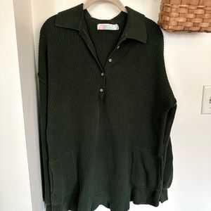 FP Beach Picnic Sweater Romper